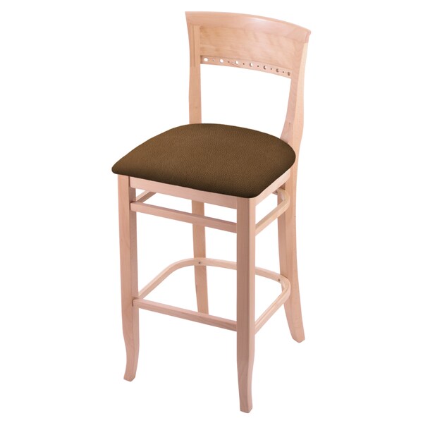 25" Counter Stool, Natural Finish, Rein Thatch Seat